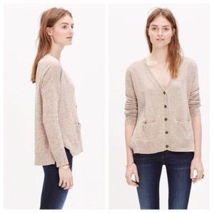 Madewell Tan Cardigan